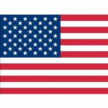 Amerikaanse 20x vlag usa/amerika stickers 10 cm kopen