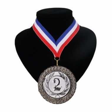 Amerikaanse kampioensmedaille nr. 2 aan rood wit blauw lint kopen