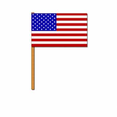 Amerikaanse  Luxe zwaaivlag Amerika kopen