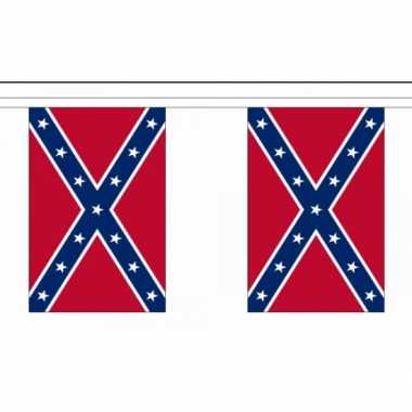 Amerikaanse  USA zuidelijke staten vlaggenlijn 9 meter kopen
