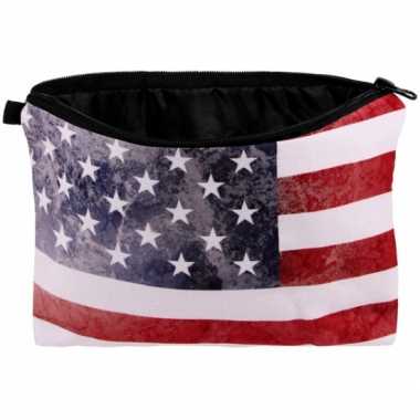 Etui Amerikaanse vlag 20 x 14 kopen