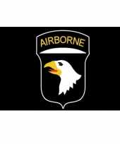 Amerikaanse 101st airborne division vlag 150 x 90 cm kopen