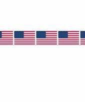 Amerikaanse vlag markeerlint 6 meter kopen