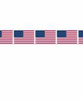 Amerikaanse vlag markeerlint 6 meter kopen