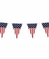 Amerikaanse vlaggenlijn vlaggetjes amerika usa 6 meter kopen