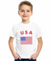 Amerikaanse wit kinder t shirt usa kopen